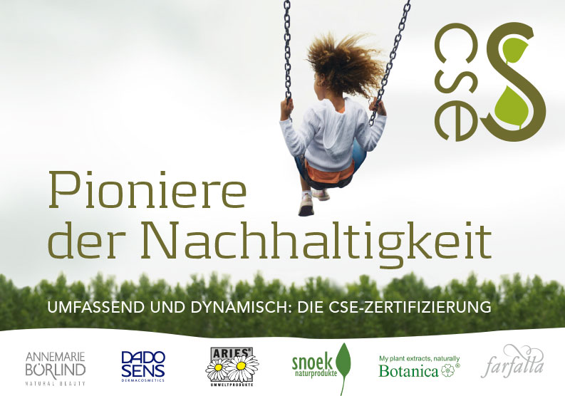 Pioneers of Sustainability – CSE brochure (pdf) [Available in German only]