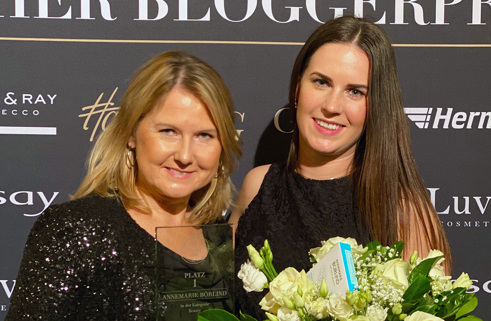 ANNEMARIE BÖRLIND - Silva Imken and Katrin Stockinger at the German Blogger Award